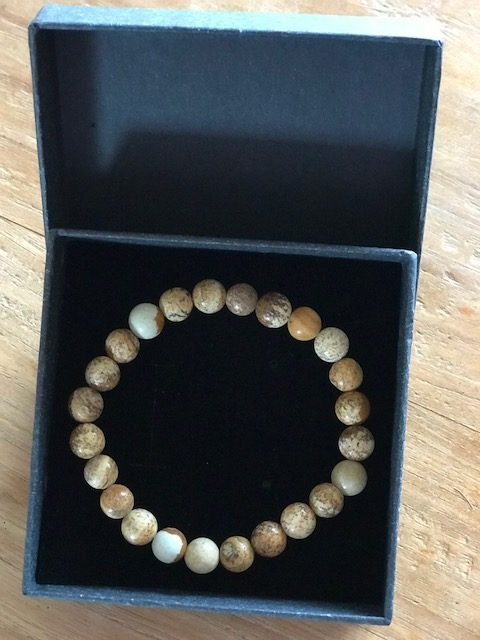 Armband Natuursteen Edelsteen Bruin Bruine Agaat