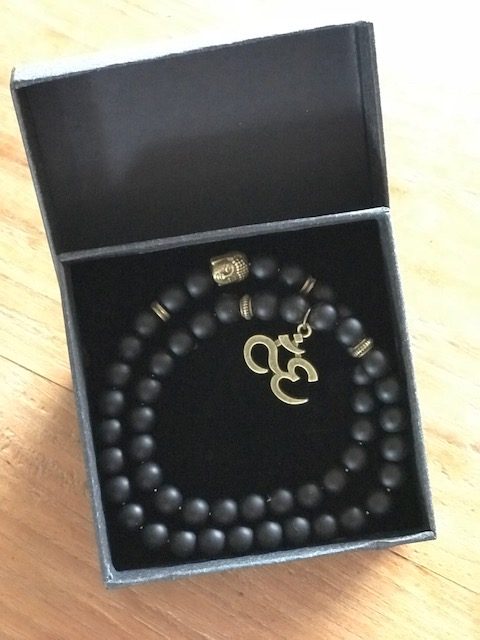 Armband Natuursteen Edelsteen Zwart Zwarte Onyx