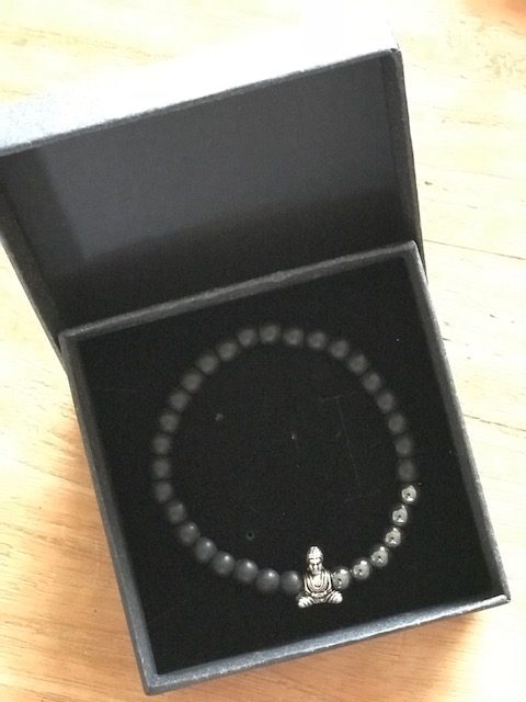 Armband Natuursteen Edelsteen Zwart Zwarte Onyx Hematiet