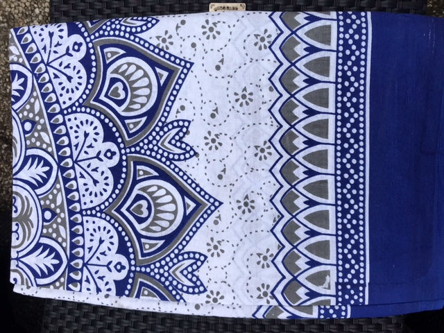 Ibiza Strandlaken XXL 210x240 cm groot, Beach Sheet big size, Multi-use product #036