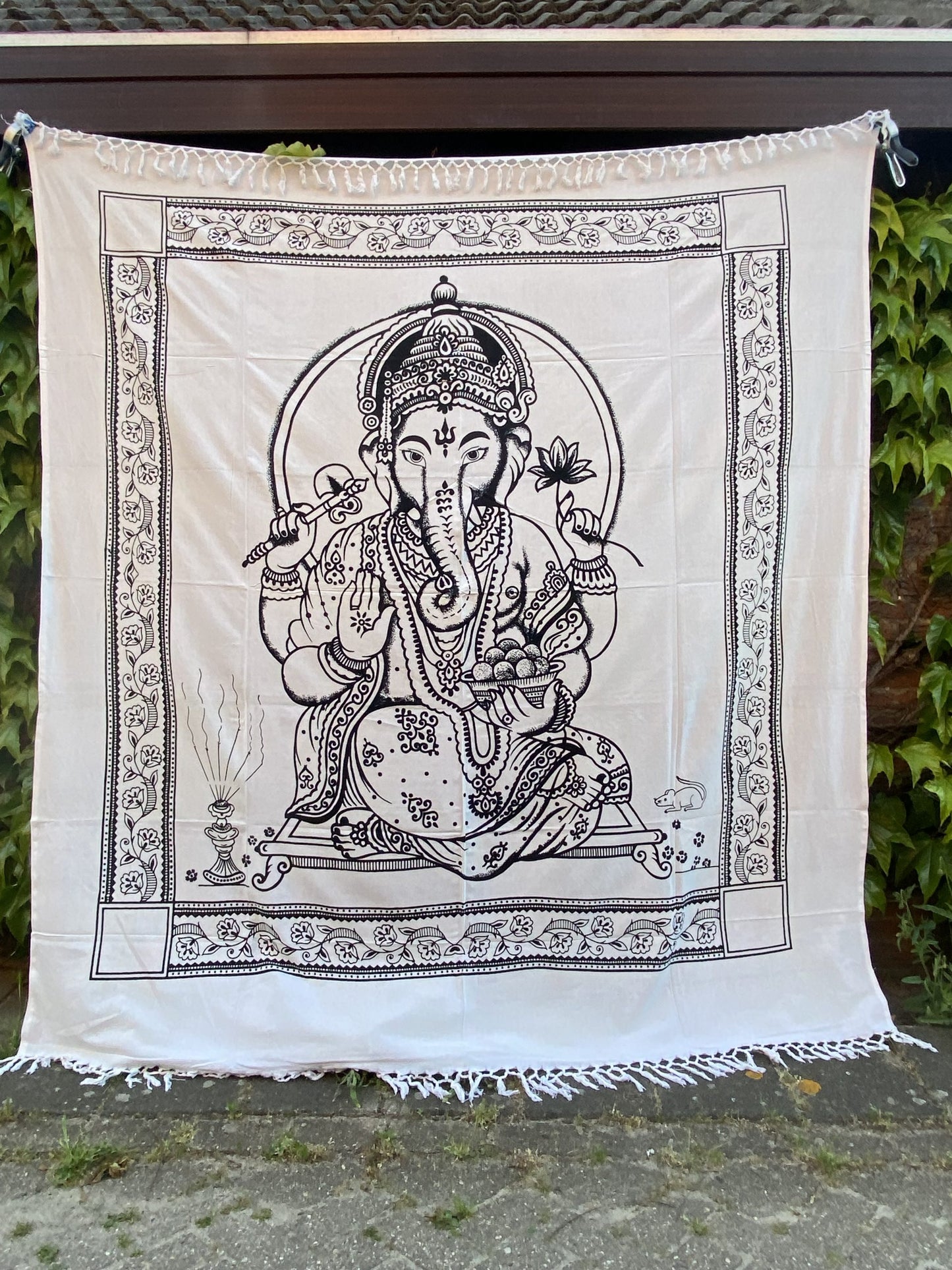 Ibizadoek saunakleed extra groot lounge beddenlakens katoen