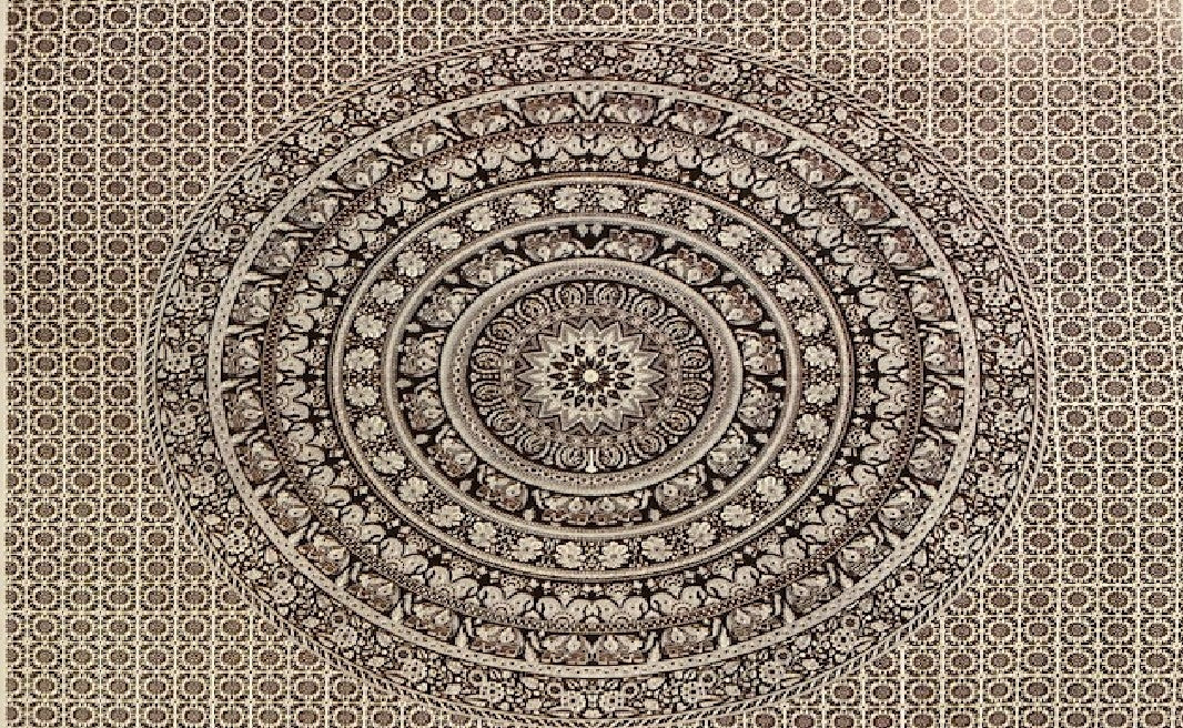 Ibizakleed strandlaken big size bedsprei sofa picknick yoga mandala