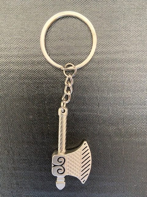 Bijl hakbijl kloofbijl Gereedschap Sleutelhanger van ijzer metaal