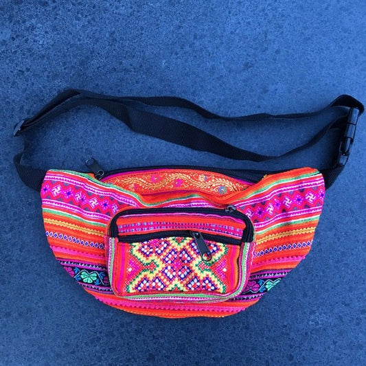 buiktas heuptas buideltas gekleurd rits