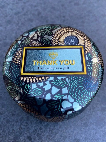 Groene thee Green tea special gunpowder Fairtrade blikje Thank You 50 gram #004