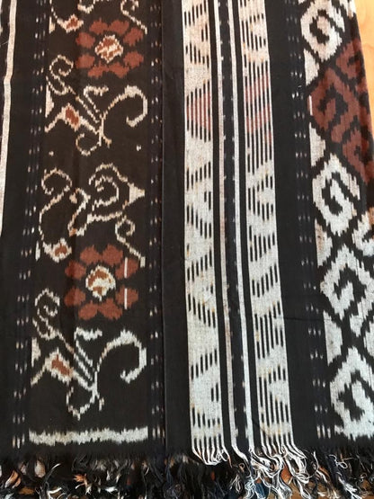 Ikat Tafelkleden 250x120 cm, handgeweven, 100% katoen, Multi-use product #009