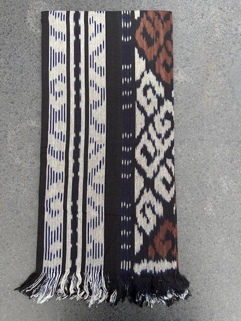 Ikat indonesie katoen handgeweven kleed