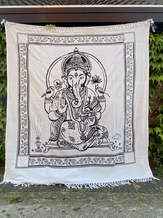 Ibizadoek saunakleed extra groot lounge beddenlakens katoen