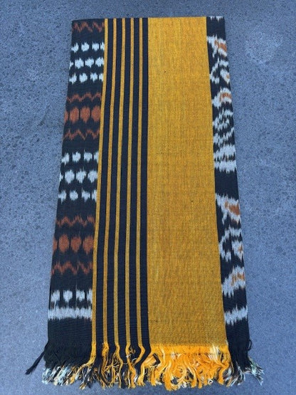 Ikat bali tablecloth carpet yoga