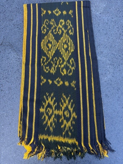 Ikat katoen wanddecoratie doek indonesie