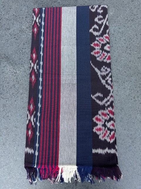 Ikat quilts stola voulant sarong