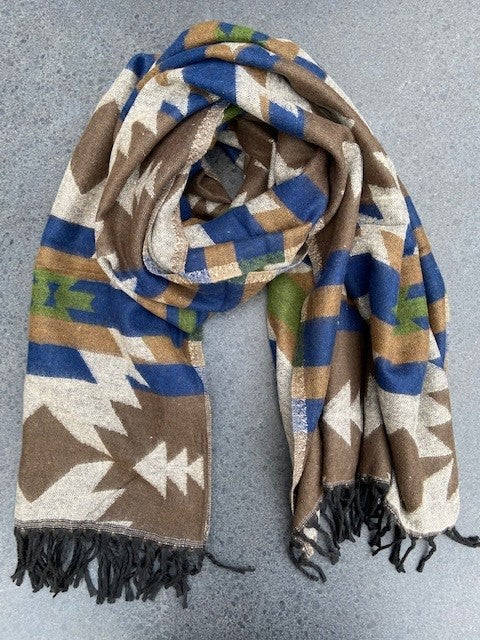 Dhaka sjaal scarf hand geweven