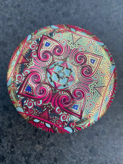 Jasmijn thee Jasmine flower tea Fairtrade blikje patroon 40 gram #013