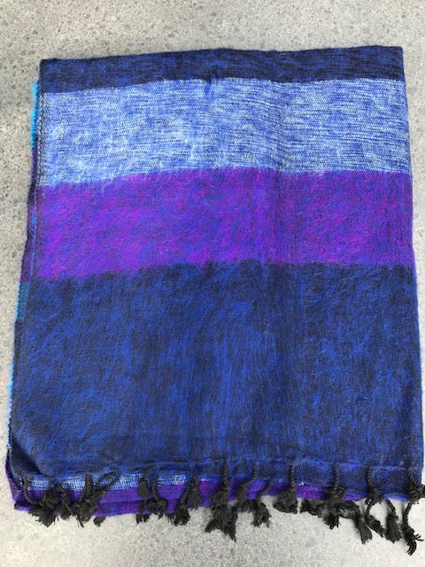 Nepalese Sjaals Yakwol Jakwol Shawls Yak wool Fairtrade omslagdoek Nepal