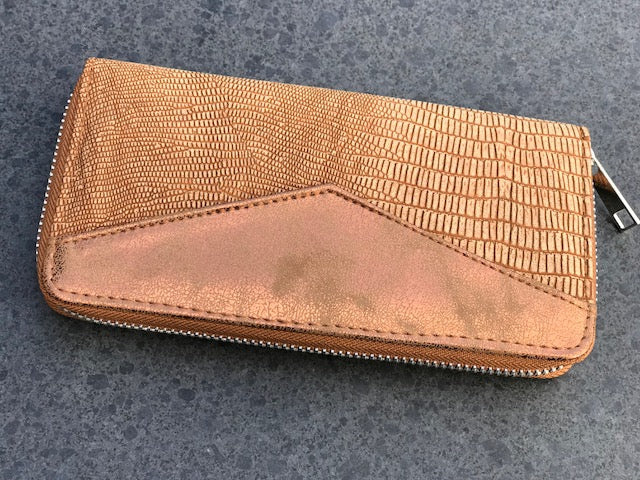 Portemonnee dames stevig ritssluiting apart vakken