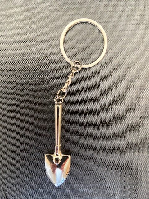 Schep schop spade Gereedschap Sleutelhanger ijzer metaal tuin