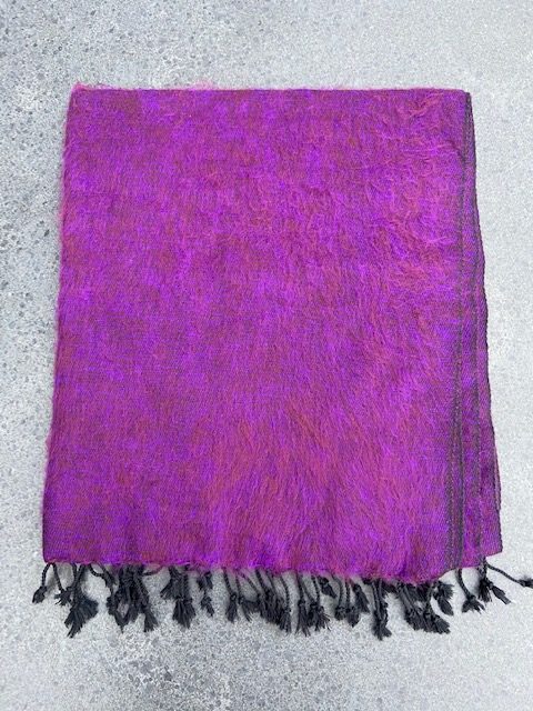 Sjaal Yakwol Jakwol Shawls of Yakwool Fairtrade paars