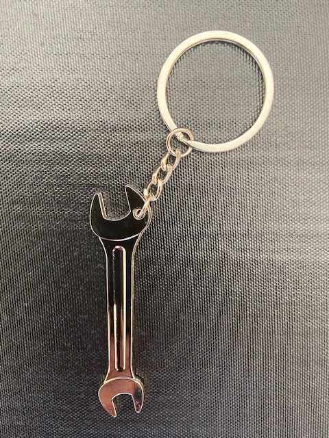 Steeksleutel Gereedschap Sleutelhanger van ijzer metaal zilverkleurig keychain