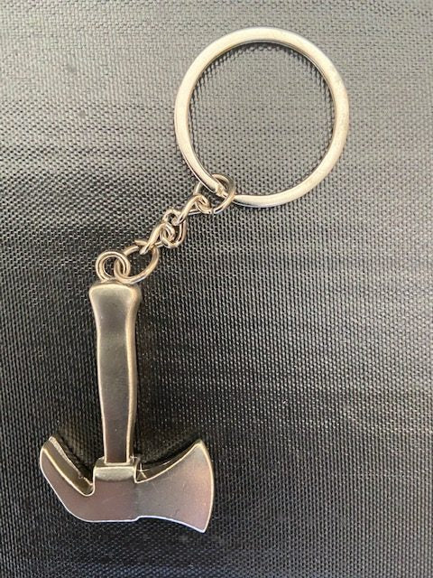 Tomahawk bijl hakbijl Gereedschap Sleutelhanger van ijzer metaal