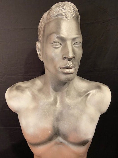 Vintage mannequin mannen torso handgemaakt Aad Verboom #013