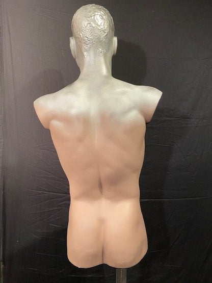 Vintage mannequin mannen torso handgemaakt Aad Verboom #013