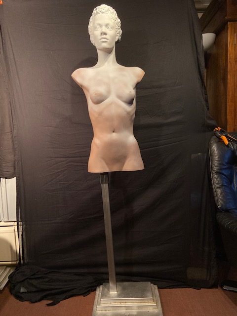 ijzeren standaard voor display dolls etalage torso #001