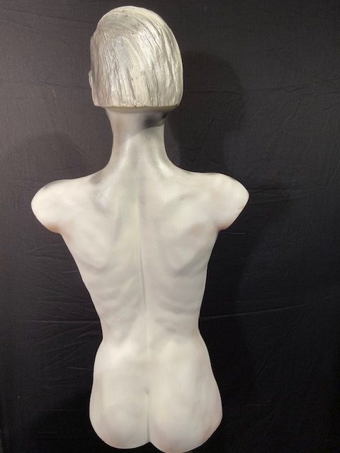 Vintage mannequin vrouwen torso handgemaakt Aad Verboom #007