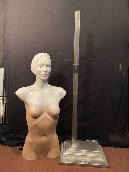 ijzeren standaard voor display dolls etalage torso #001