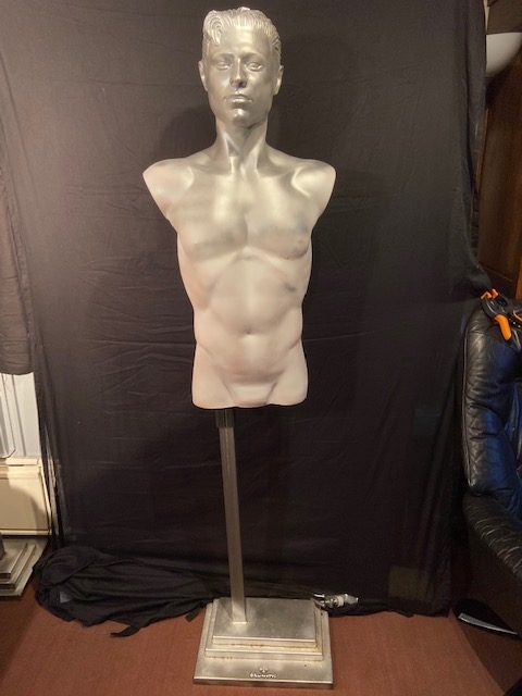 ijzeren standaard voor display dolls etalage torso #001