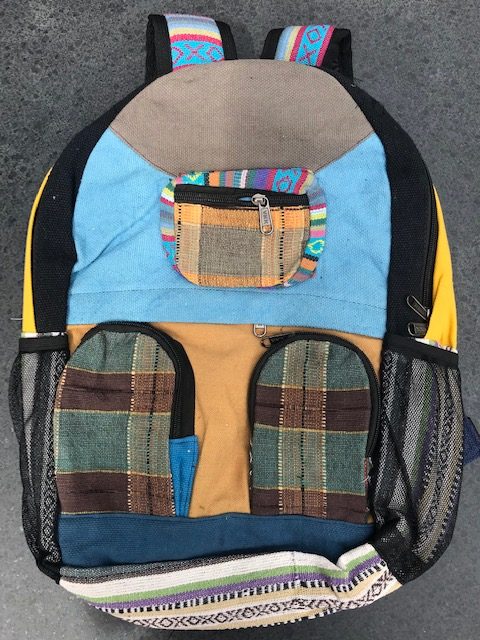 bag made of hemp fairtrade nepal