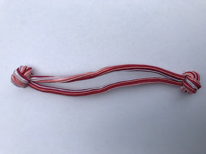 Haar elastieken geknoopt , knotted elastic hair ties #003