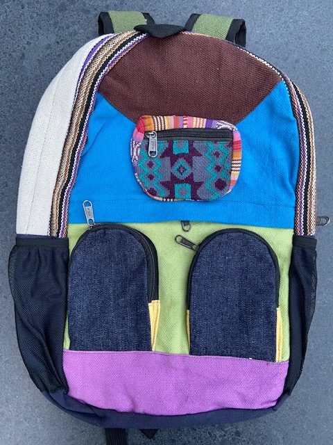 hennep rugtassen nepal shooltas rugzak backpack festival tas schoudertas